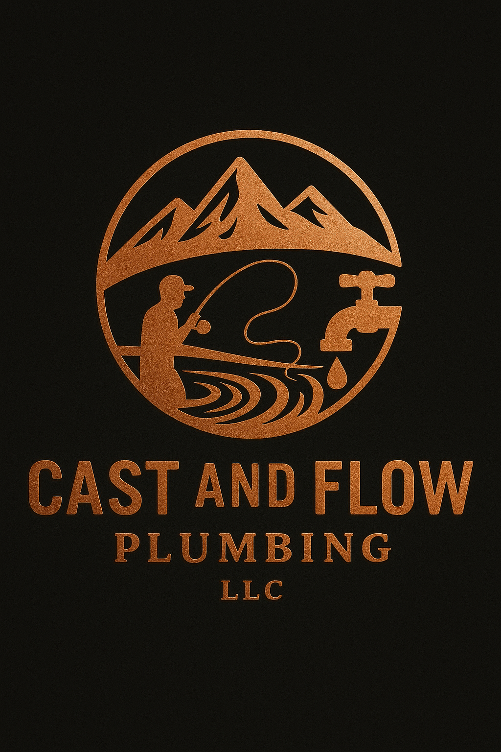 Cast and Flow Plumbing Logo