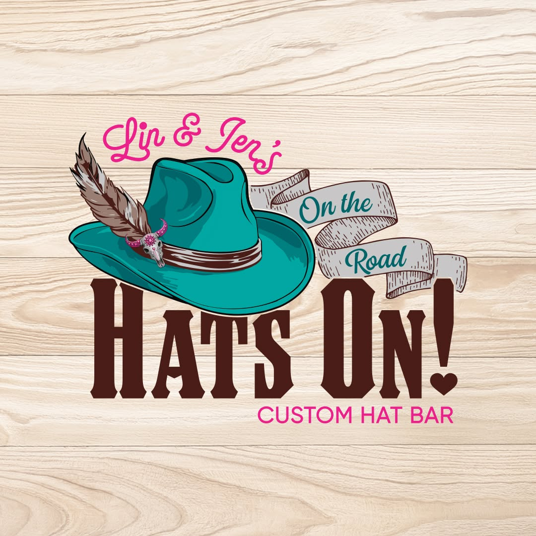Lin & Jen's Hats On!