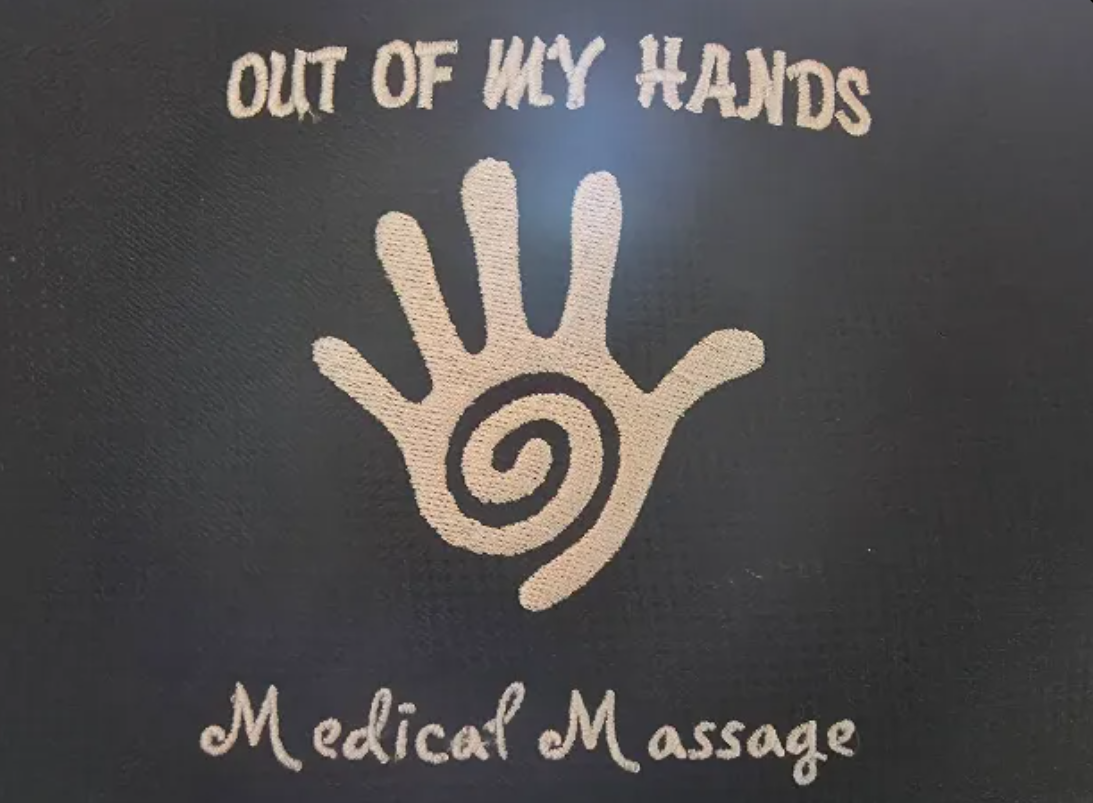 Out of My Hands Logo