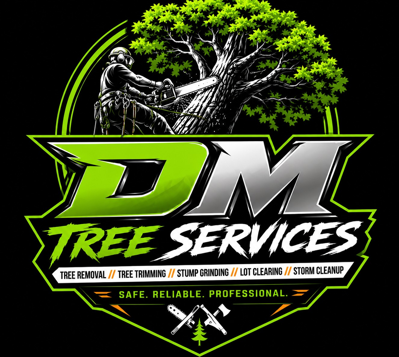 DM Tree Service Logo