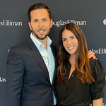 Leah and Alex Sajovits at Douglas Elliman Real Estate
