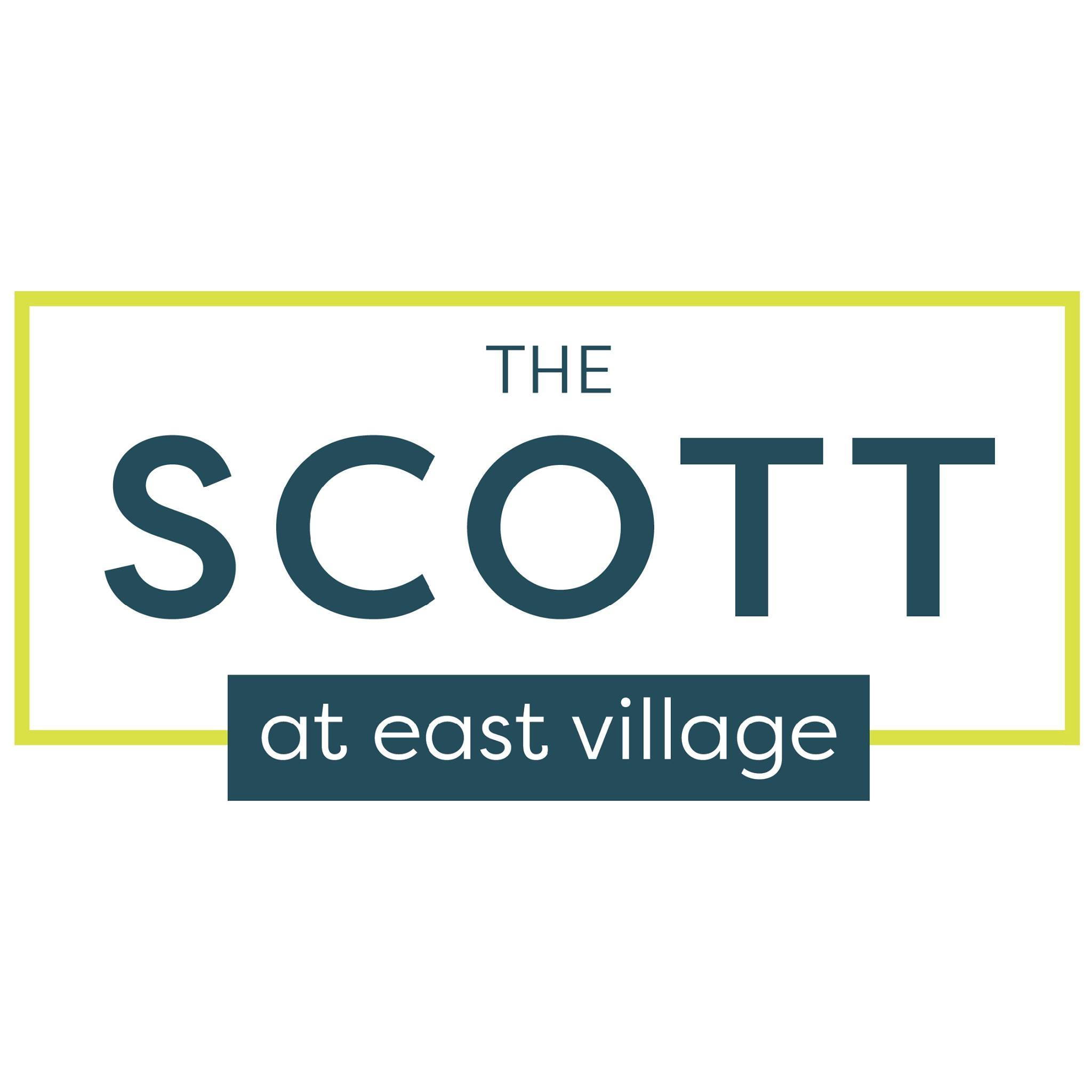 The Scott at East Village Apartments Logo