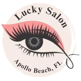 Lucky Salon - Eyebrow Threading | Waxing | Facials | Eyelash Extensions in Apollo Beach, Florida Logo