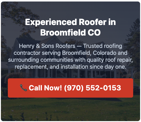 Henry &amp; Sons Roofers Logo