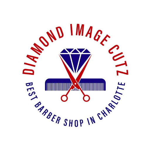 Diamond Image Cutz Barber Shop Logo