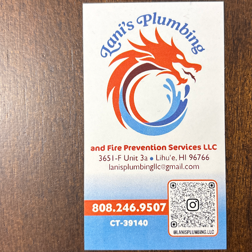 Lani's Plumbing And Fire Prevention Logo