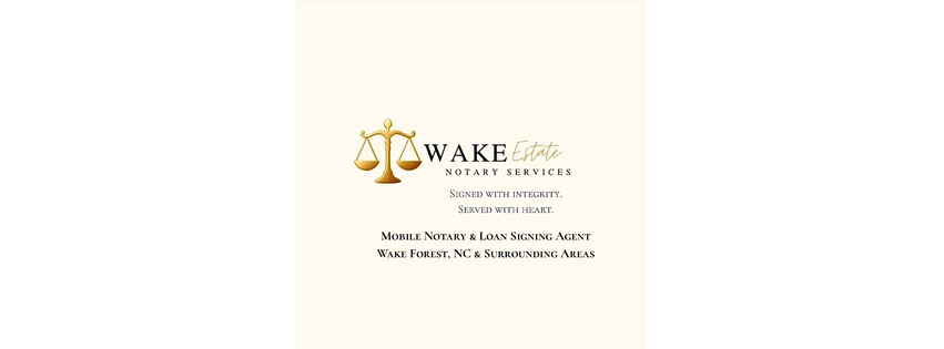 Wake Estate Notary Services