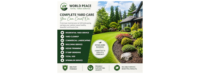 World Peace Total Yard Service