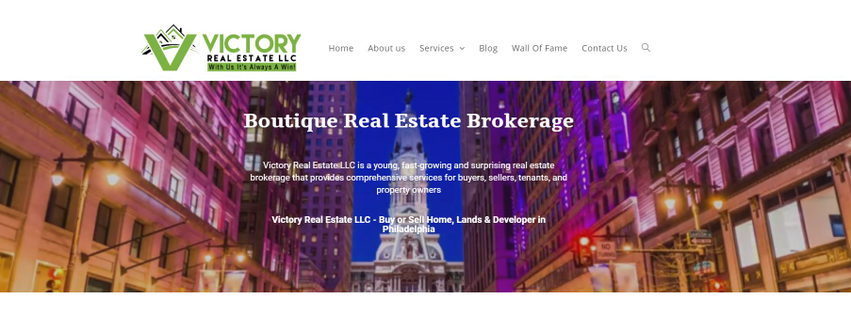 Victory Real Estate LLC - Real Estate Sales, Listings, Leasing, Consultation & property management.